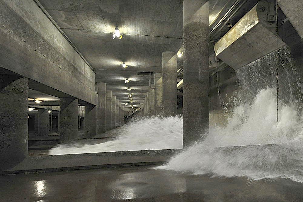 Regenüberlaufbecken Schwanenplatz geöffnet!